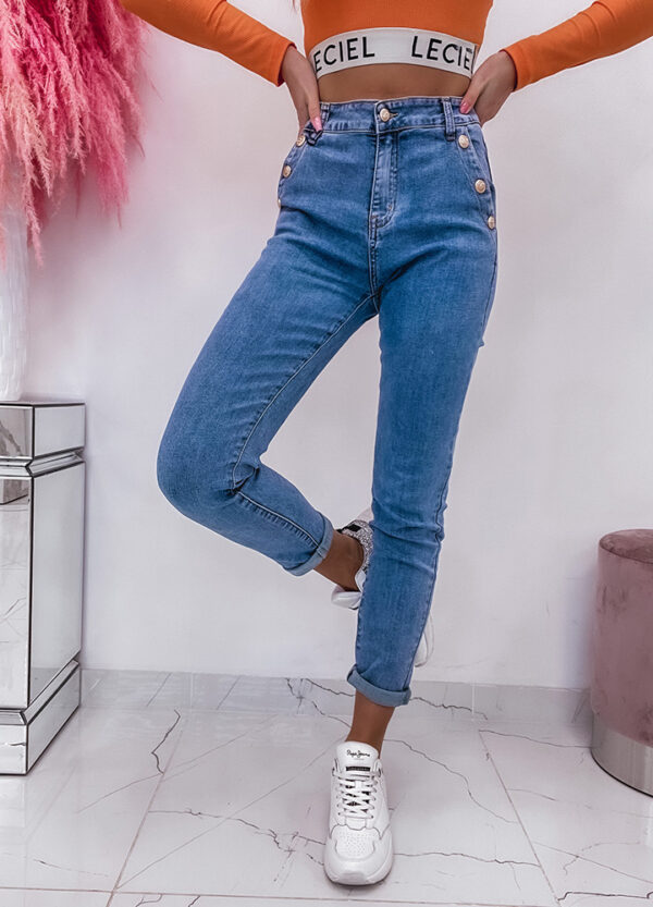 SPODNIE JEANSOWE CLASSIC DENIM-600813