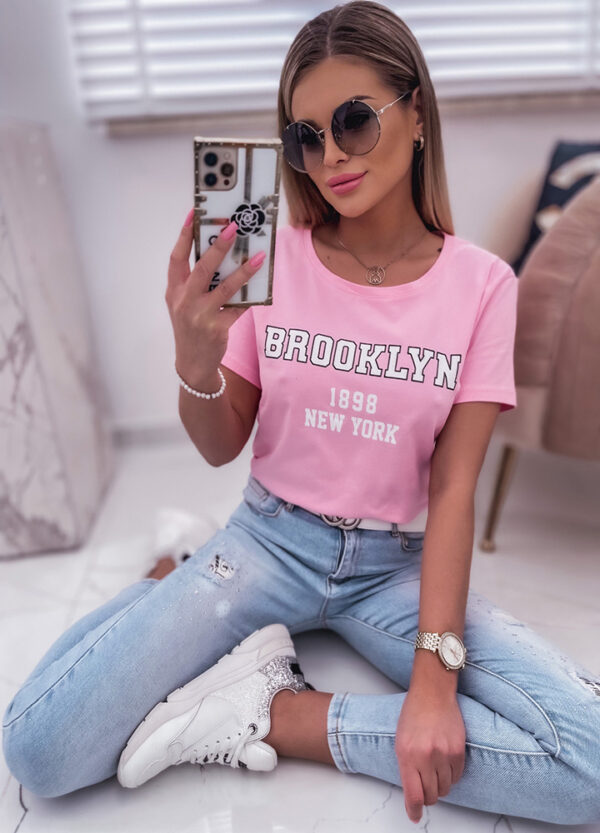 T-SHIRT BROOKLYN PINK-599741