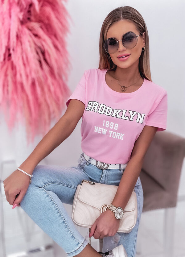 T-SHIRT BROOKLYN PINK-599739