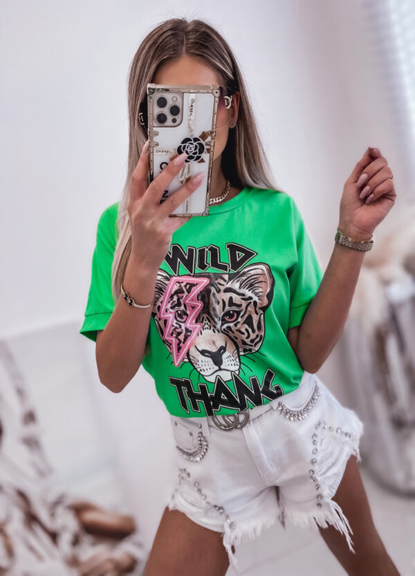 T-SHIRT WILD GREEN-605377