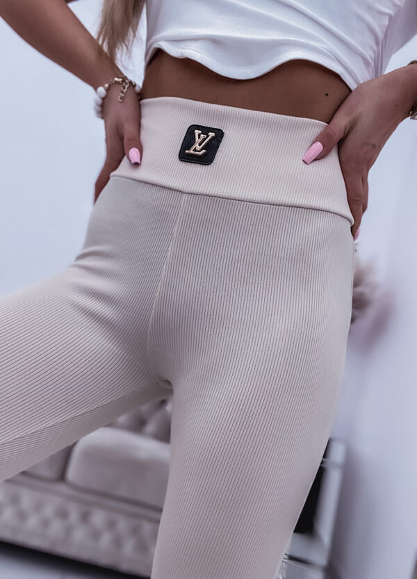 LEGGINSY PRĄŻKOWANE LV-614240