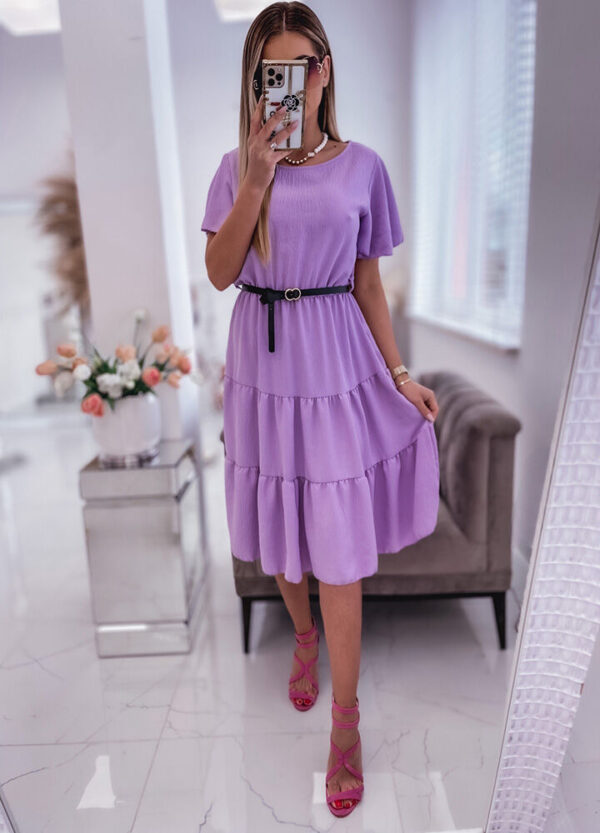 SUKIENKA MARSZCZONE LETNIA VIOLET-616070