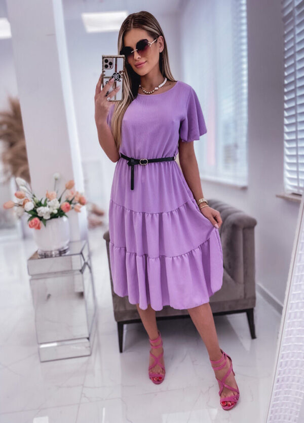 SUKIENKA MARSZCZONE LETNIA VIOLET-616069