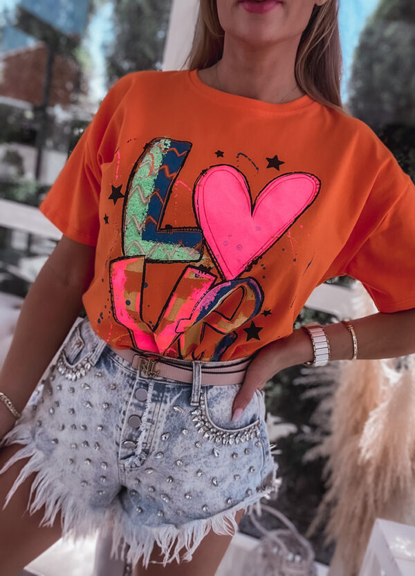 T-SHIRT LOVE GRAFFITI-618813