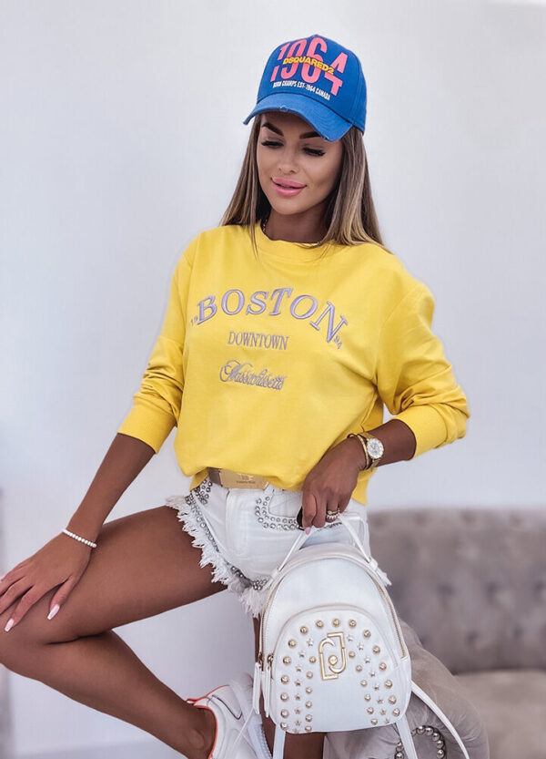 BLUZA DRESOWA BOSTON YELLOW-626350