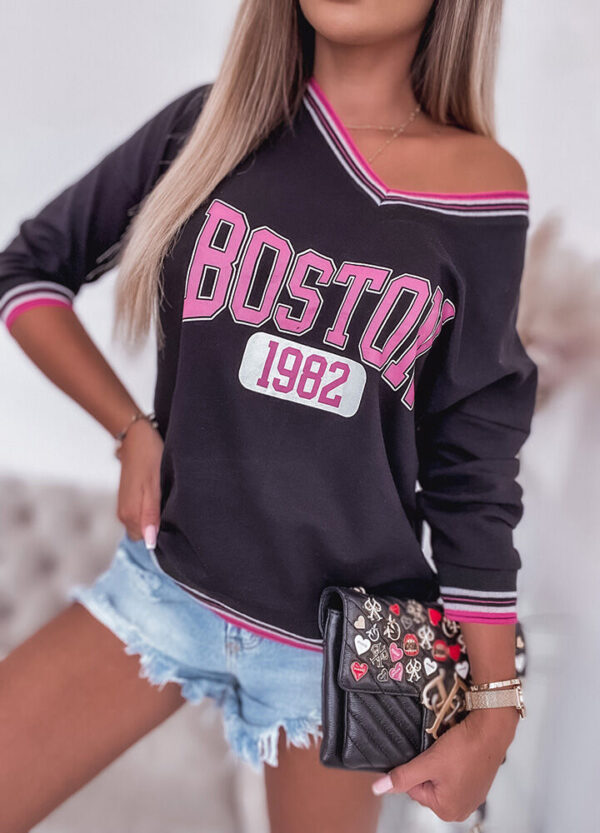 BAWEŁNIANA BLUZA BOSTON-626023