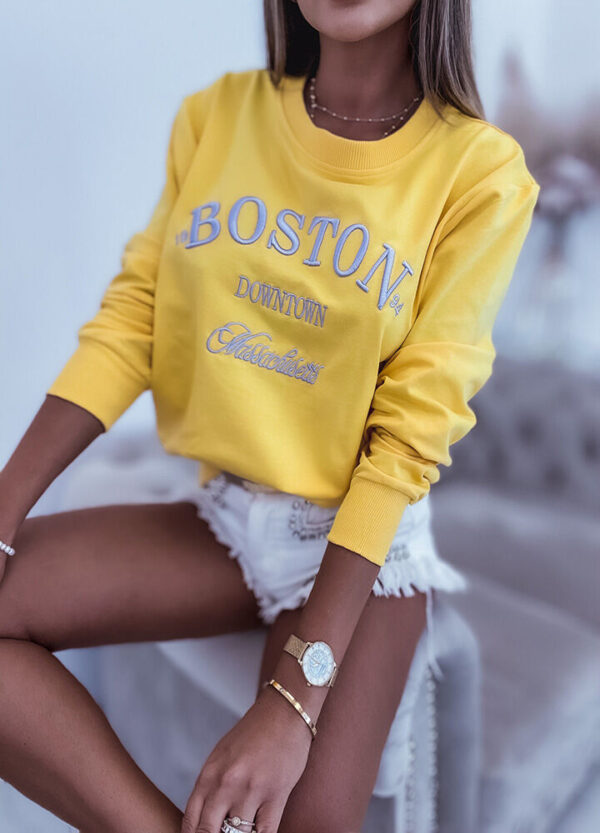 BLUZA DRESOWA BOSTON YELLOW-626349