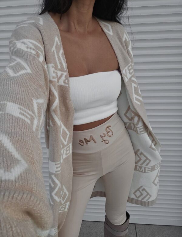 BY ME / SWETER Z KASZMIREM LIGHT BEIGE-633804