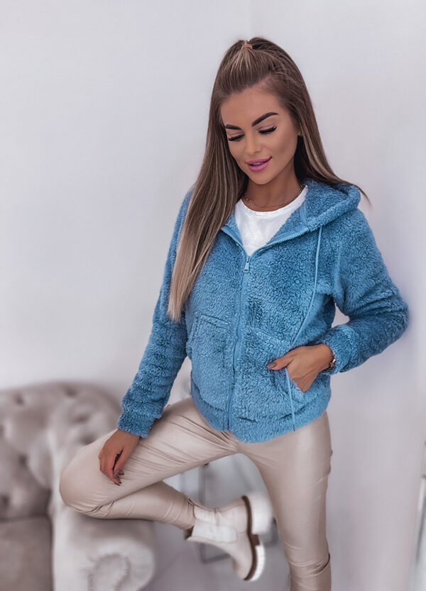 PLUSZOWA BLUZA MOLLY BLUE-637204