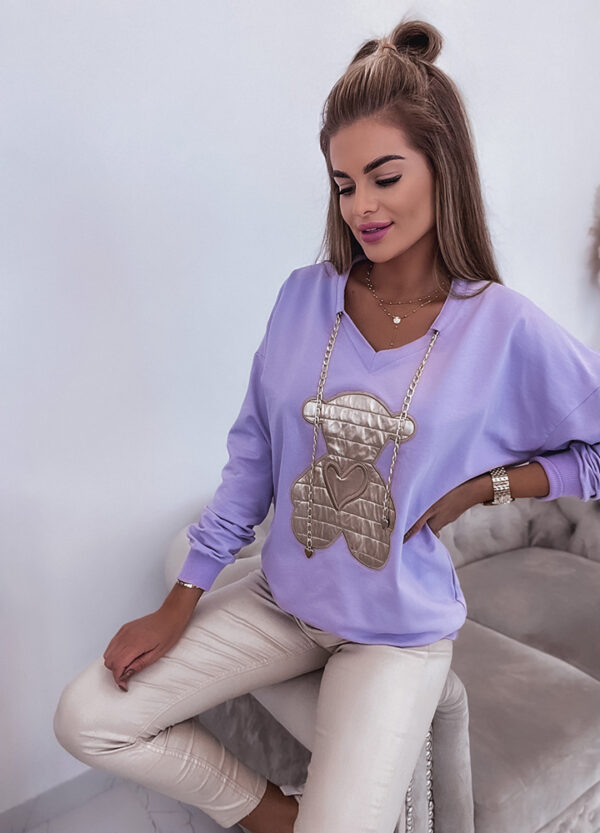 BAWEŁNIANA BLUZA LUJO-641457