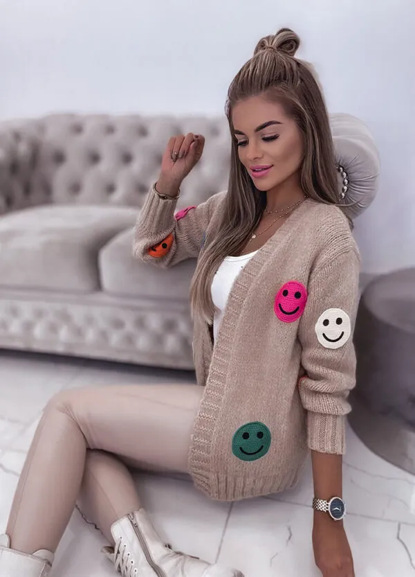 SWETER KARDIGAN SMILE-648888