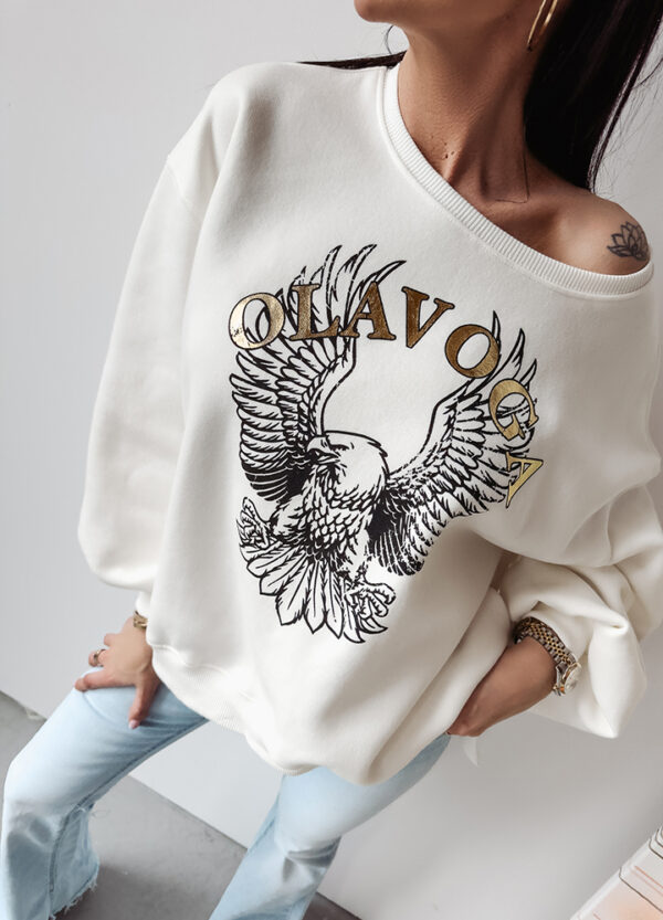 OLAVOGA / BLUZA Z NADRUKIEM EAGLE-659201