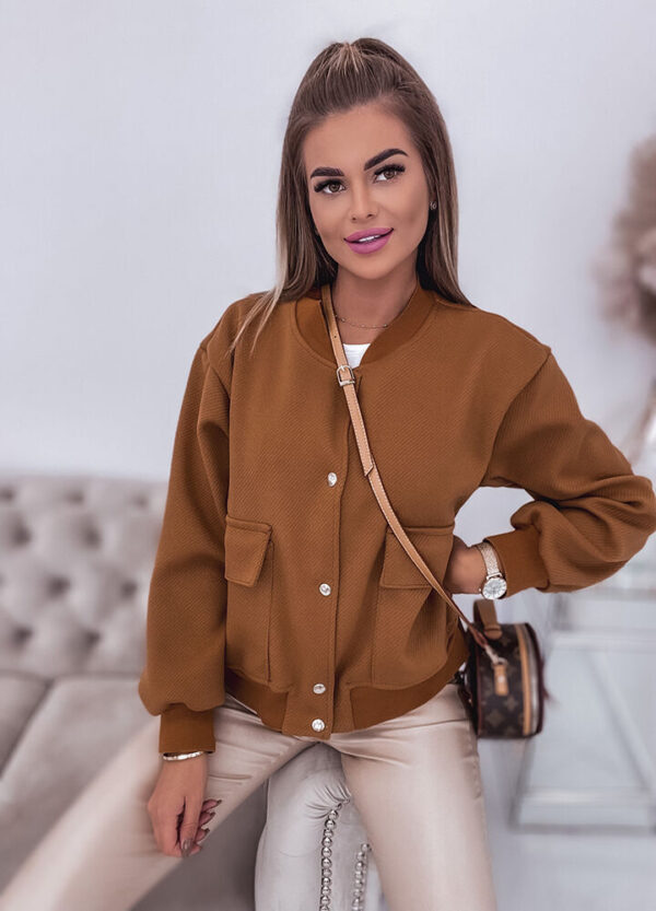 BLUZA BOMBER ZAPINANA NA NAPY -657914