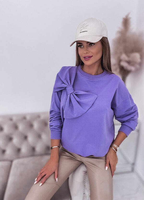 BLUZA Z KOKARDĄ VIOLET-658697