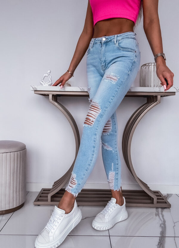 SPODNIE JEANSOWE LIGHT JEANS