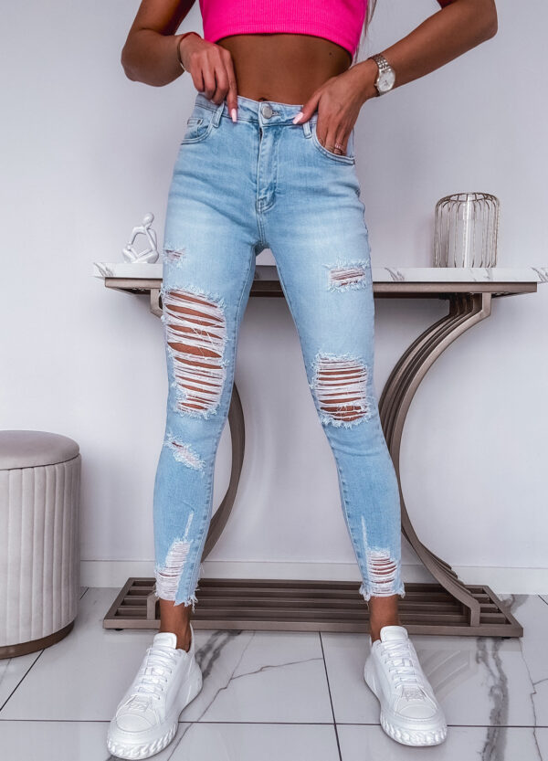 SPODNIE JEANSOWE LIGHT JEANS