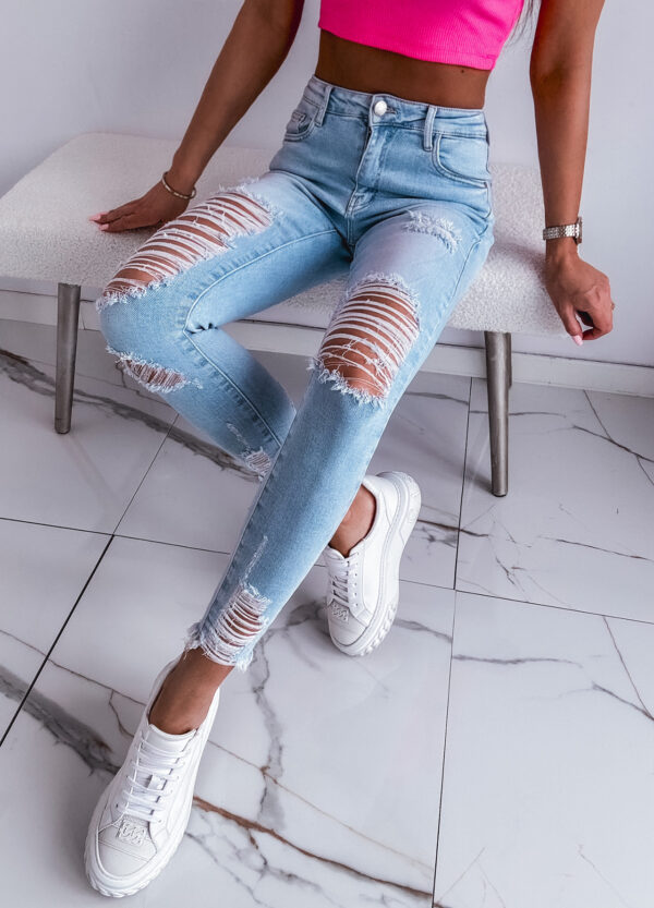 SPODNIE JEANSOWE LIGHT JEANS