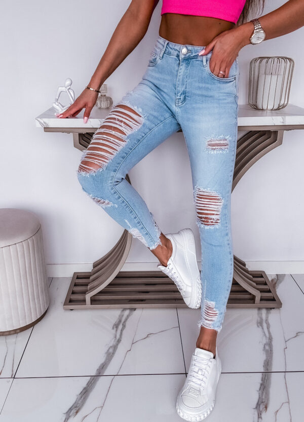 SPODNIE JEANSOWE LIGHT JEANS