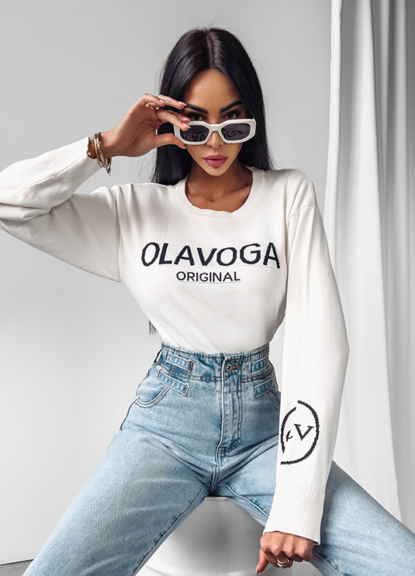 OLAVOGA / SWETER Z LOGO ORIGINAL-0