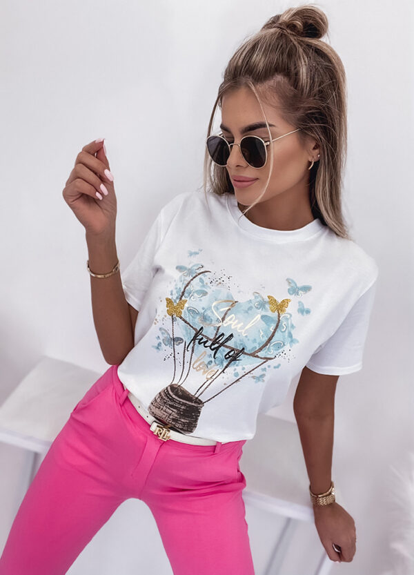 T-SHIRT Z NADRUKIEM SOUL-671079