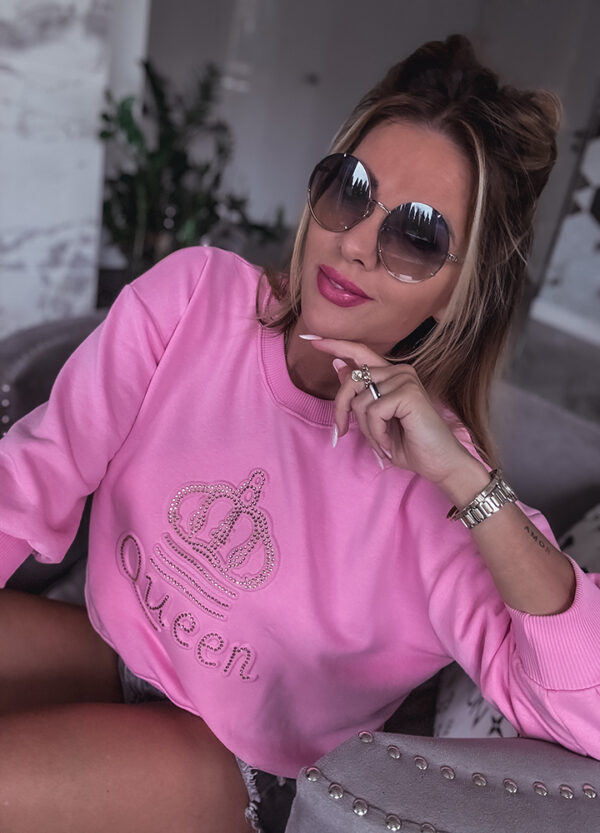 BAWEŁNIANA BLUZA QUEEN-664639