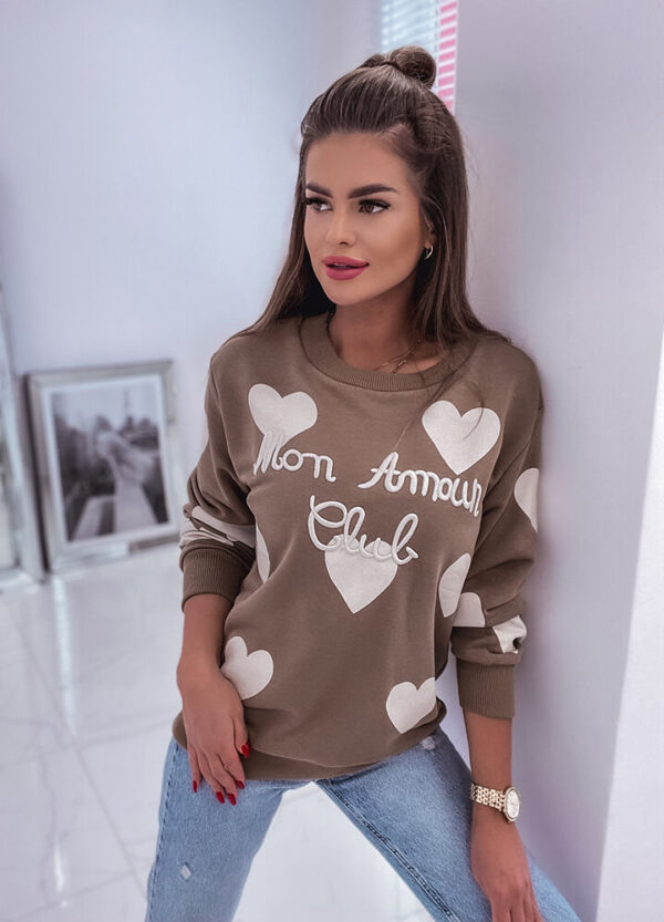 BLUZA Z NADRUKIEM AMOUR-0