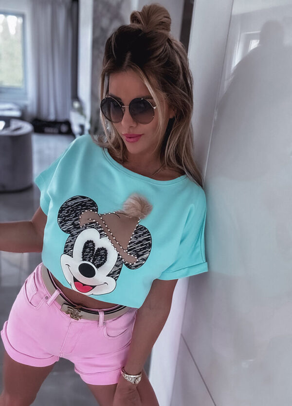 T-SHIRT MICKEY MINT-0