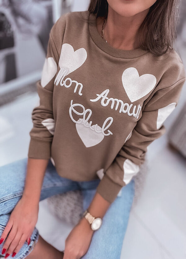 BLUZA Z NADRUKIEM AMOUR-666640