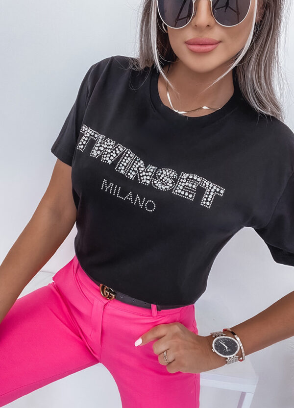 T-SHIRT Z CEKINAMI MILANO-669779