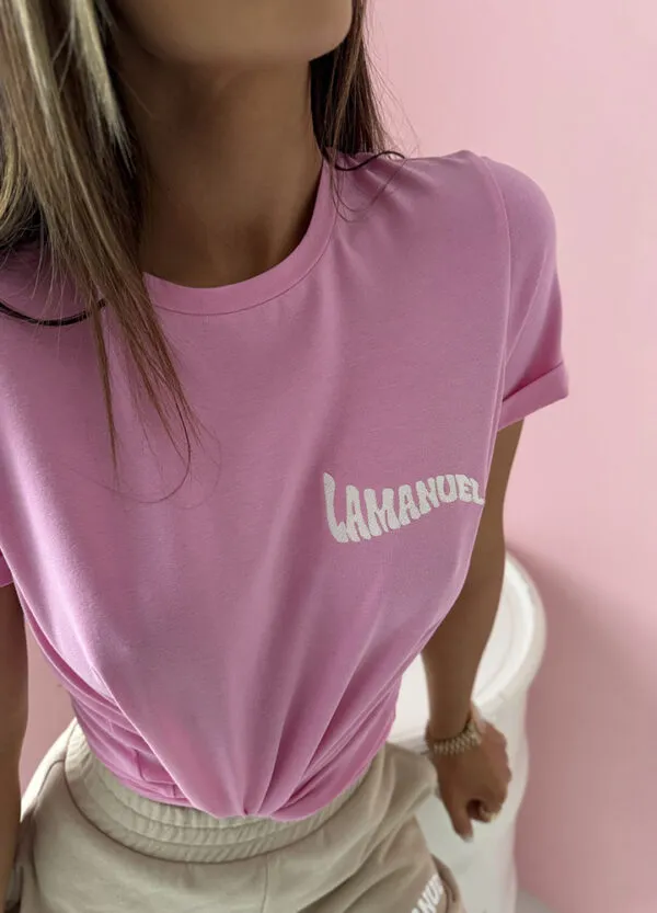 LA MANUEL / T-SHIRT BLUSH-671289