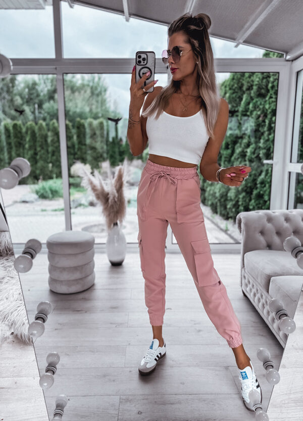 SPODNIE JOGGER PASTEL PINK-677300