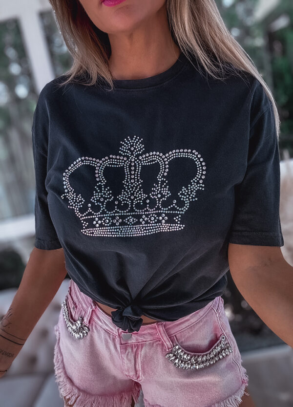 T-SHIRT Z CEKINAMI QUEEN-676666