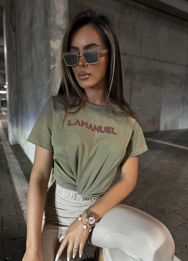 LA MANUEL / T-SHIRT KHAKI