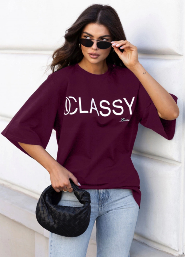 LA MILLA / T-SHIRT CLASSY PLUM