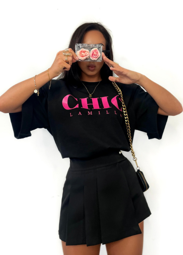 LA MILLA / T-SHIRT CHIC BLACK