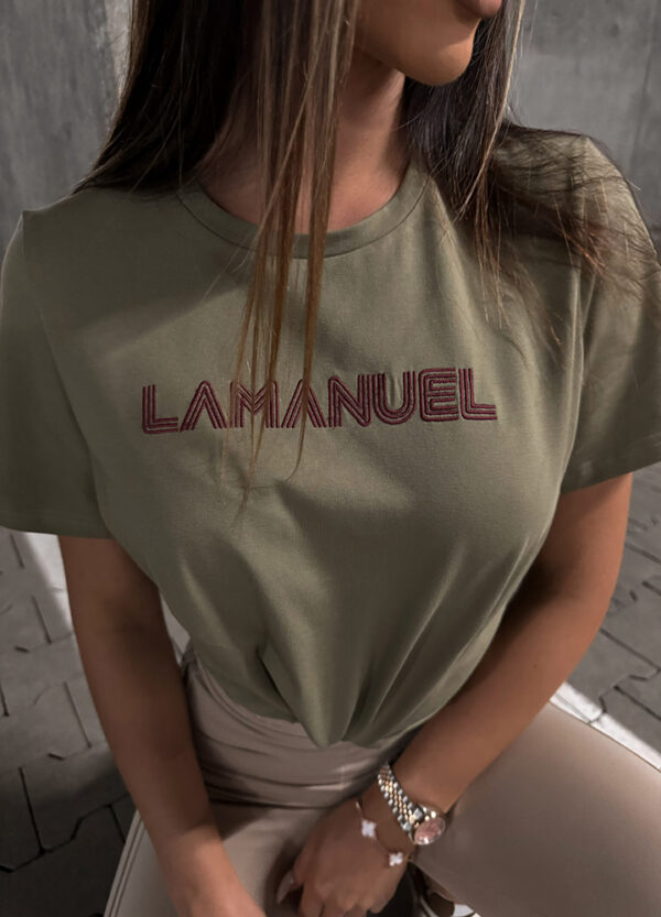 LA MANUEL / T-SHIRT KHAKI