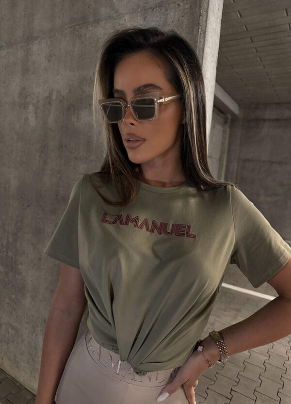 LA MANUEL / T-SHIRT KHAKI