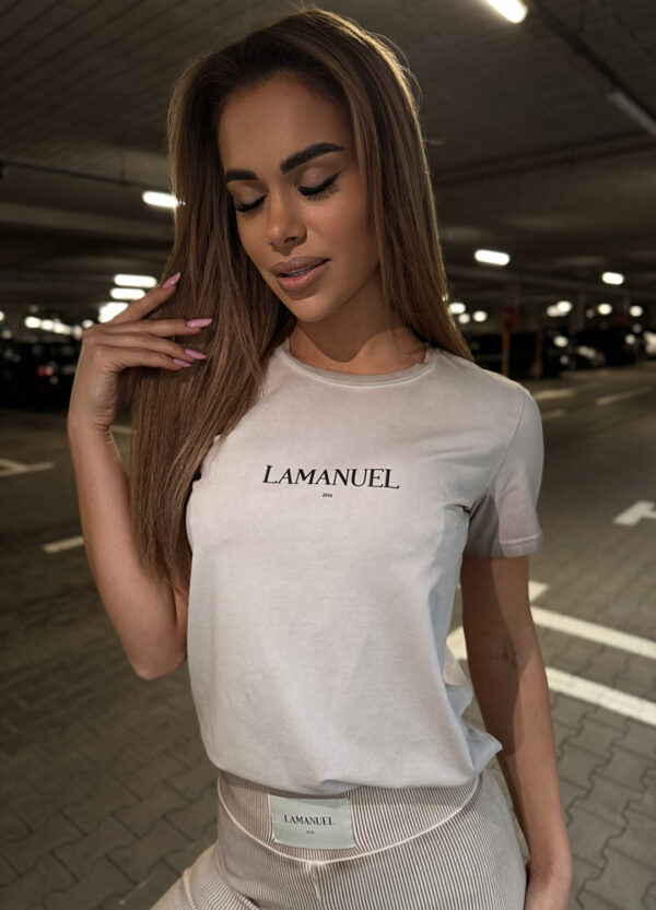 LA MANUEL / T-SHIRT FORMER BEIGE