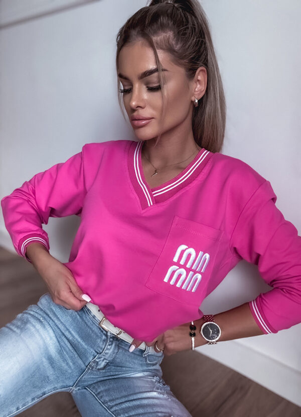 BAWEŁNIANA BLUZA MIU MIU