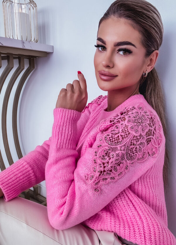 SWETER Z KRONKĄ BARBIE