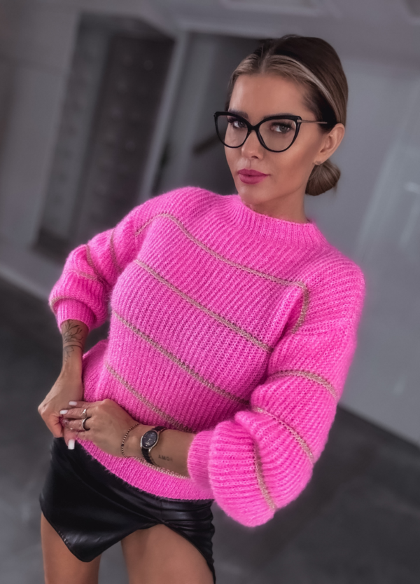 SWETER FLUFFY PINK