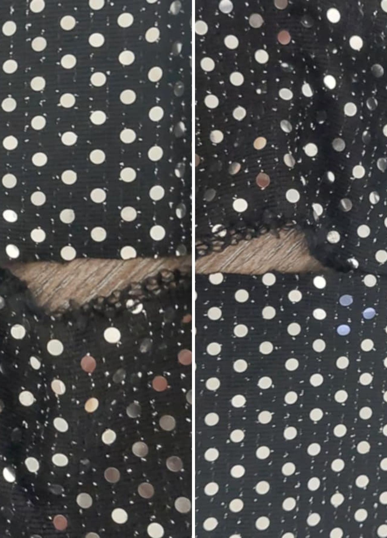 OUTLET/WIECZOROWA SUKIENKA Z CEKINAMI