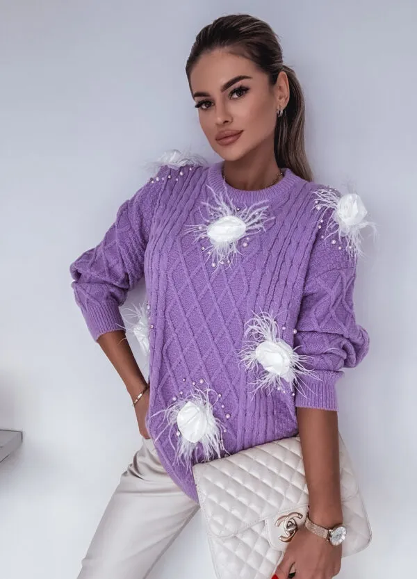 SWETER Z APLIKACJĄ ALIA