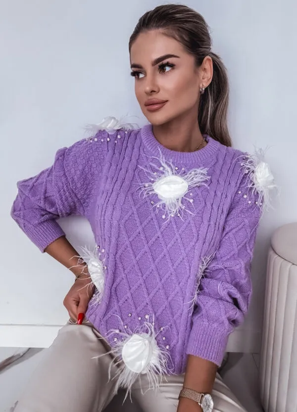 SWETER Z APLIKACJĄ ALIA