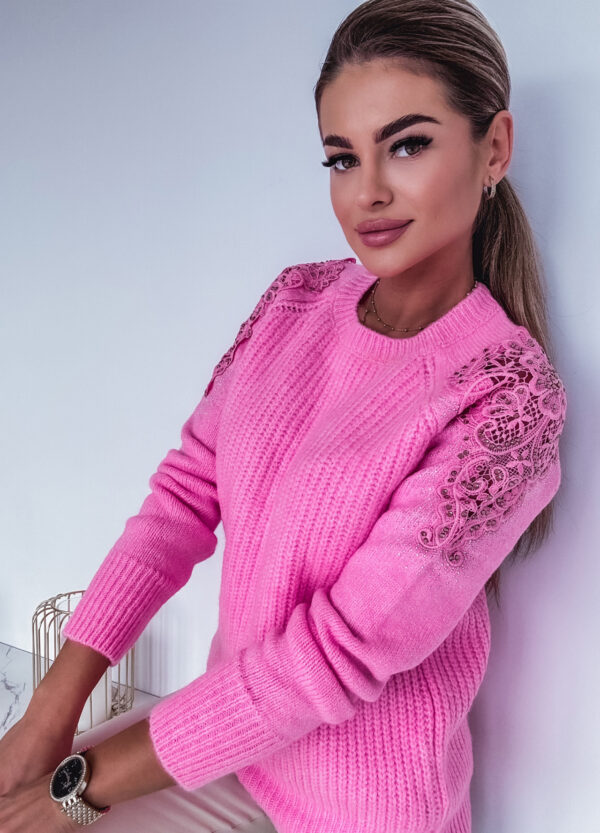 SWETER Z KRONKĄ BARBIE