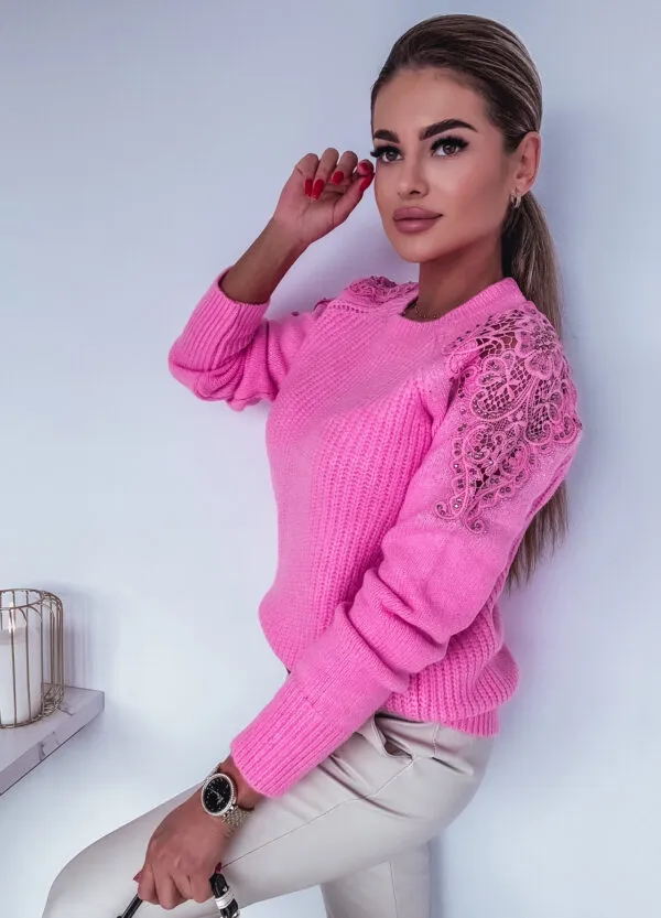 SWETER Z KRONKĄ BARBIE