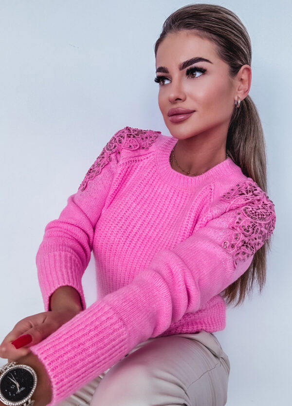 SWETER Z KRONKĄ BARBIE