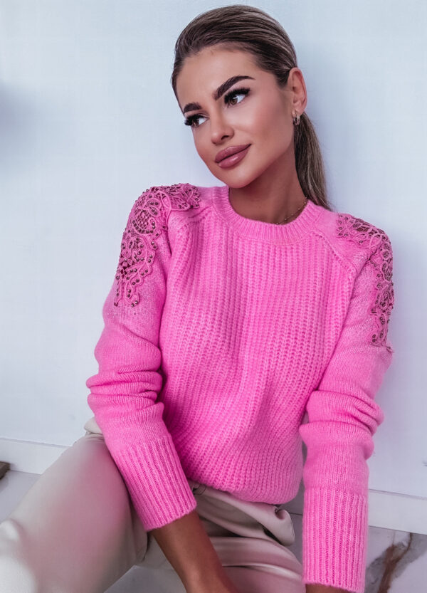 SWETER Z KRONKĄ BARBIE