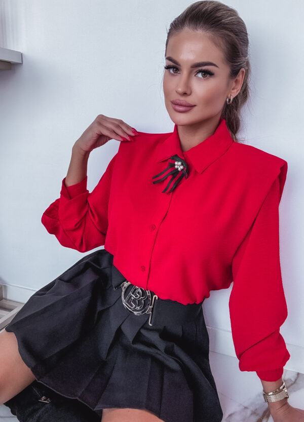 ELEGANCKA KOSZULA RED