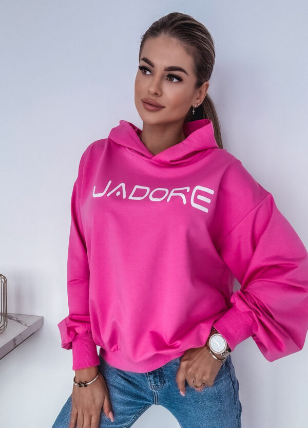 BAWEŁNIANA BLUZA PINK JADOR